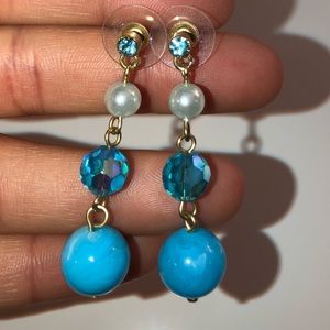 Drop earrings
